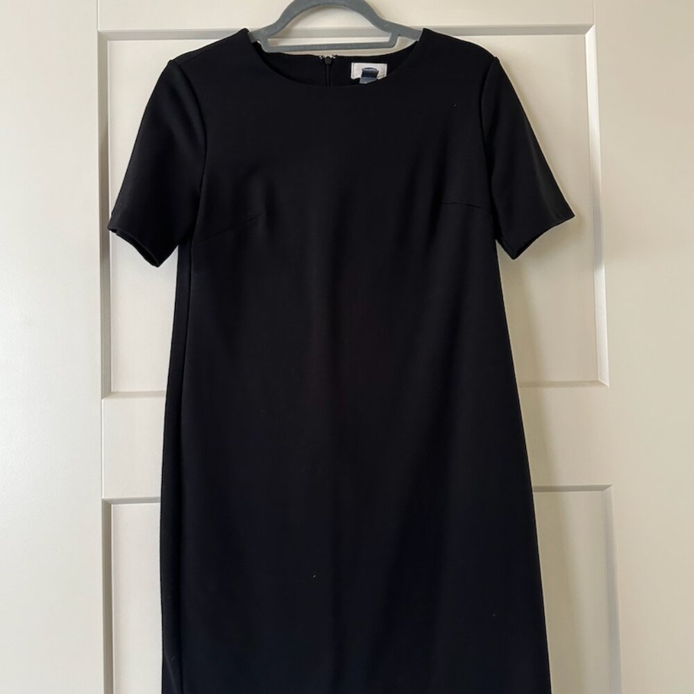 Old Navy Black Short Sleeve Mini Dress